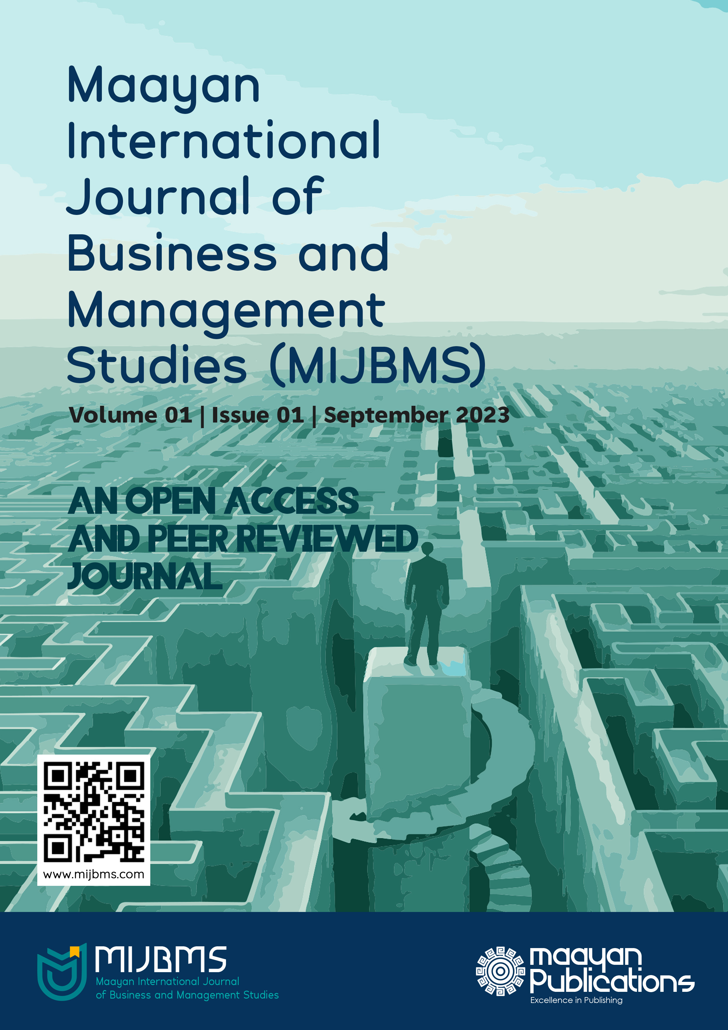 Maayan International Journal of Business and Management Studies (MIJBMS) | Volume 01 Issue 01 (September 2023)
